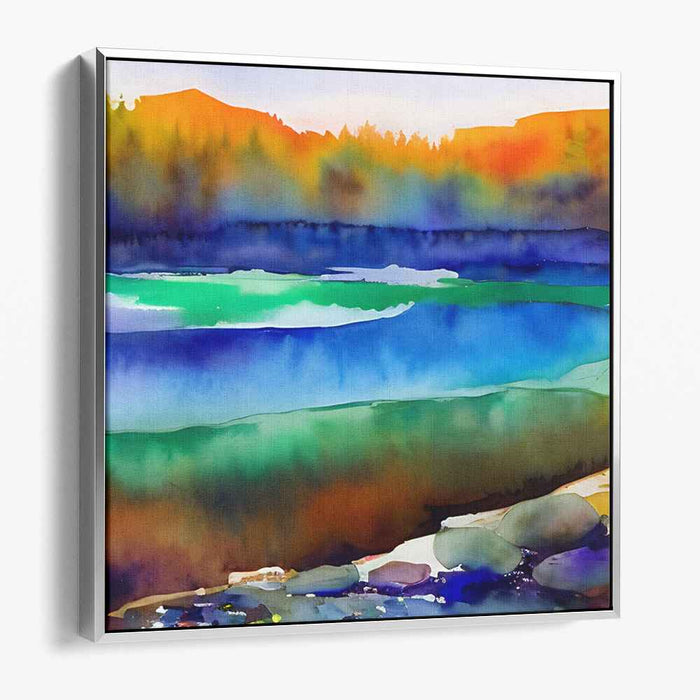 Abstract Rocky River #002