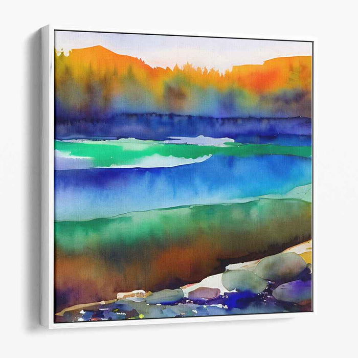 Abstract Rocky River #002