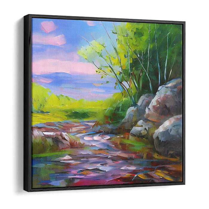 Abstract Rocky River #009