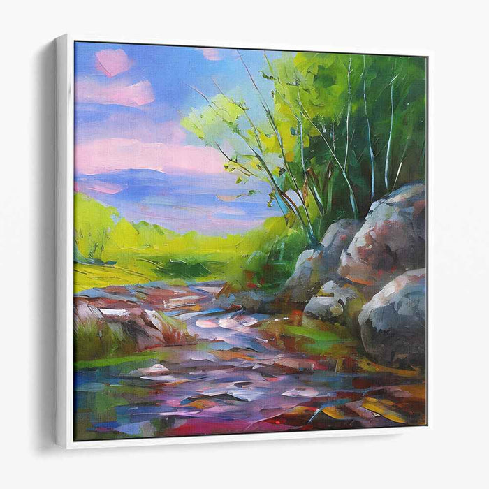 Abstract Rocky River #009