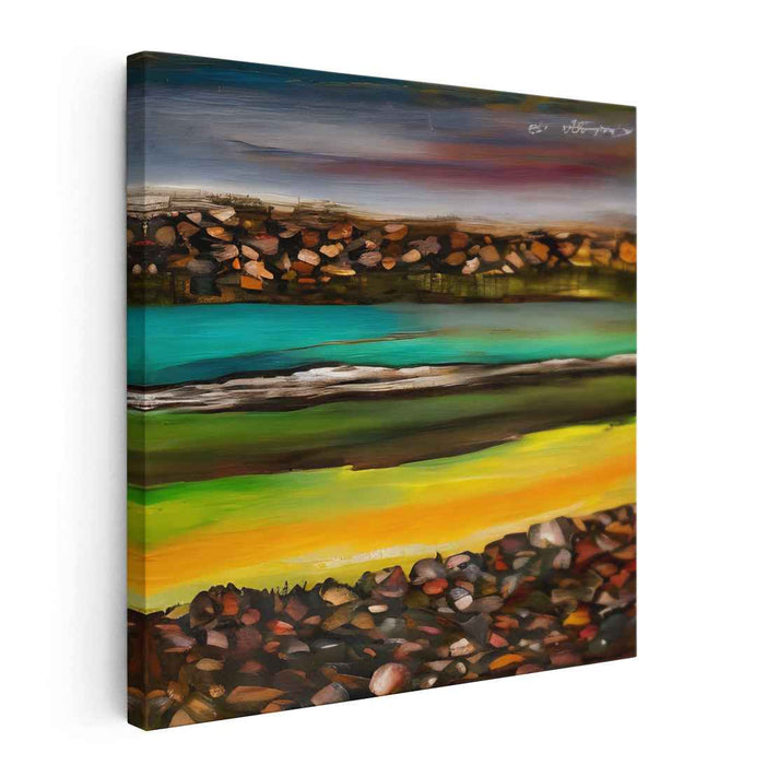 Eternal Seasons: A Vivid Journey Through Time Canvas Art Print