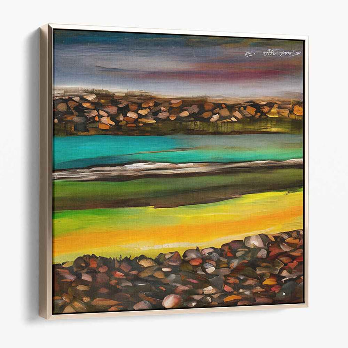 Eternal Seasons: A Vivid Journey Through Time Canvas Art Print