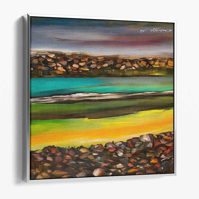 Eternal Seasons: A Vivid Journey Through Time Canvas Art Print