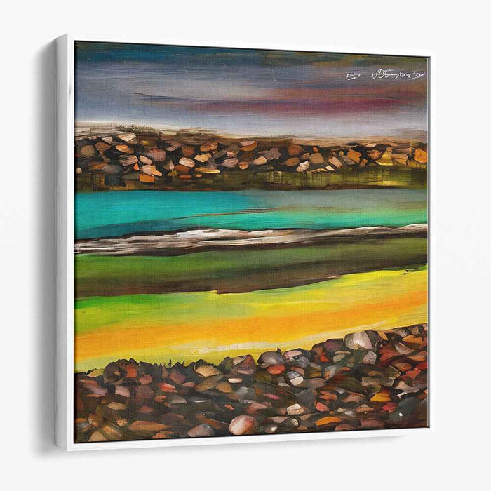 Eternal Seasons: A Vivid Journey Through Time Canvas Art Print