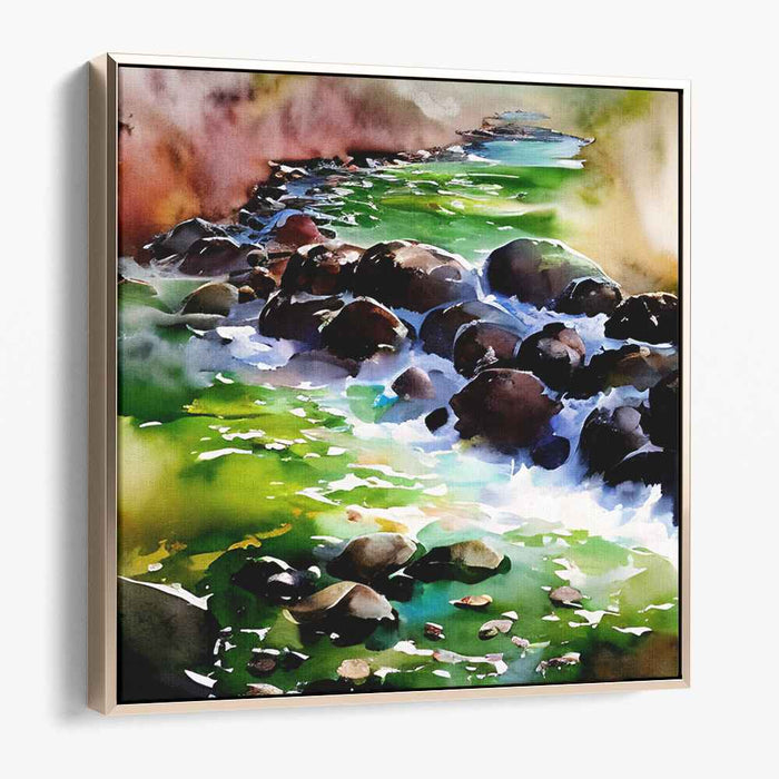 Abstract Rocky River #020