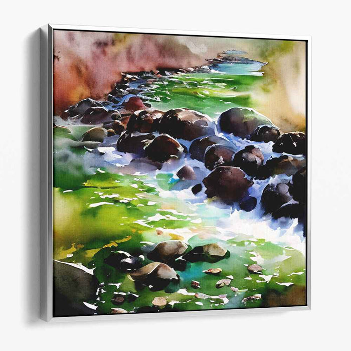 Abstract Rocky River #020