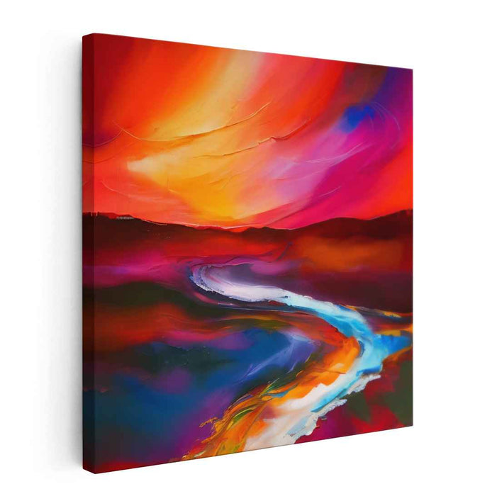 Abstract Rocky River #025