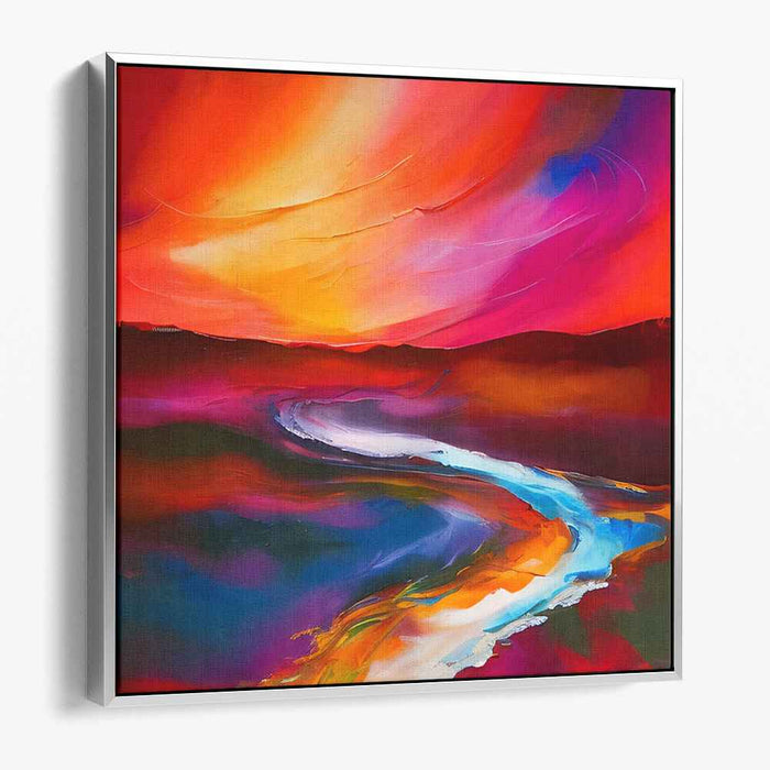 Abstract Rocky River #025