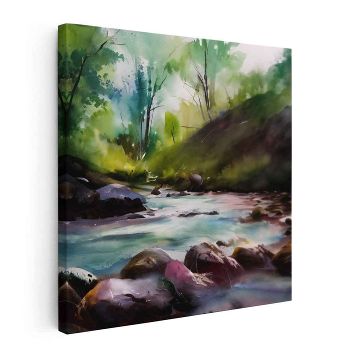 Abstract Rocky River #052