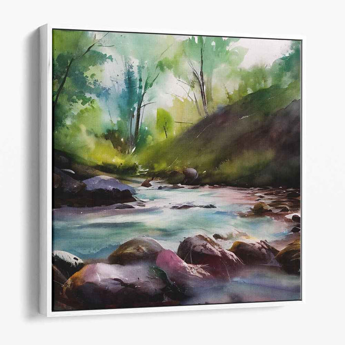 Abstract Rocky River #052