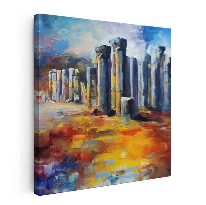 Temporal Overture: A Symphony of Color and History