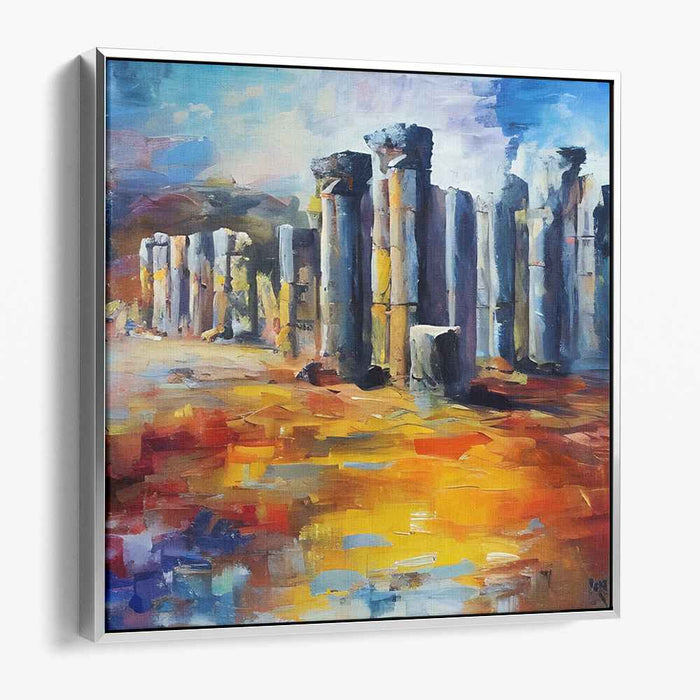 Temporal Overture: A Symphony of Color and History