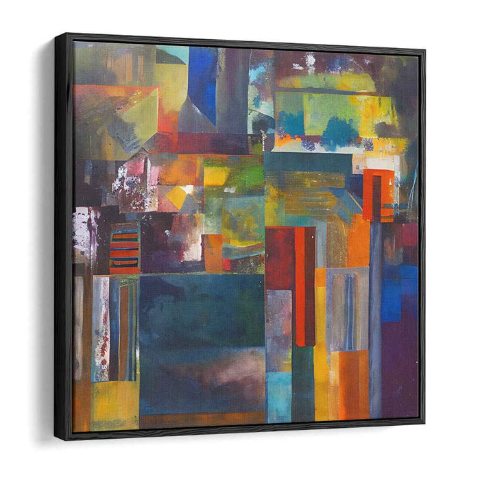 Emotional Momentum: Abstract Expressionist Canvas Art Print