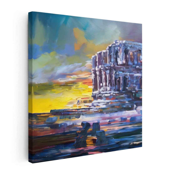 Whispers Of Pastel Skies: A Romantic Impressionist Landscape