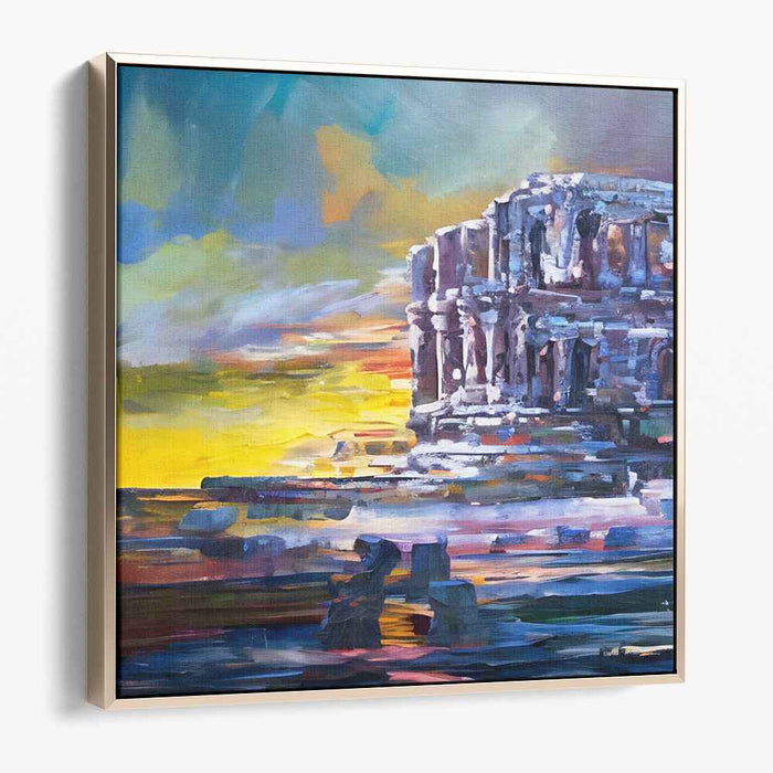 Whispers Of Pastel Skies: A Romantic Impressionist Landscape