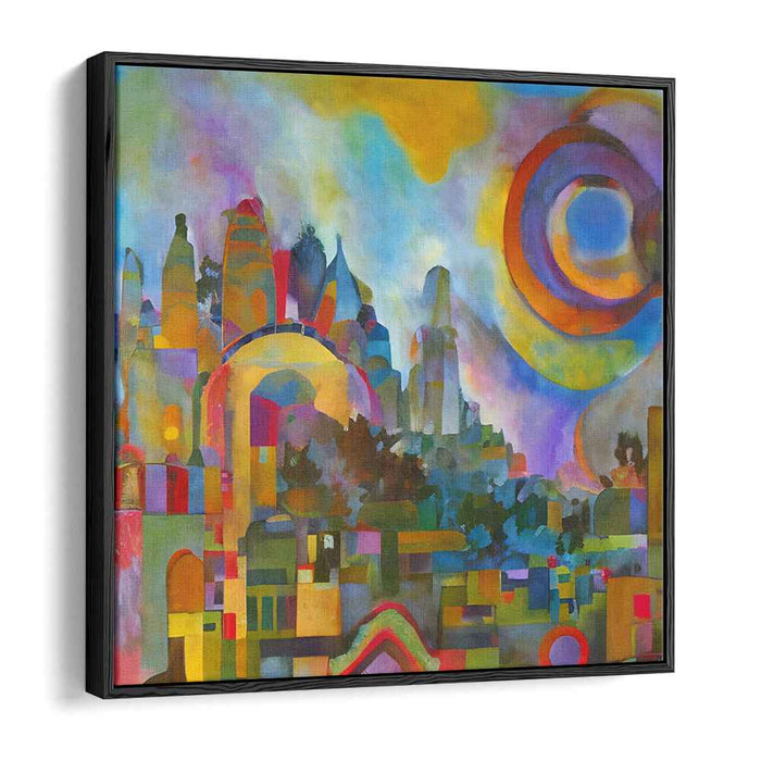 Dreamscape Mirage Melodies: A Kaleidoscope of Dreams Canvas Art