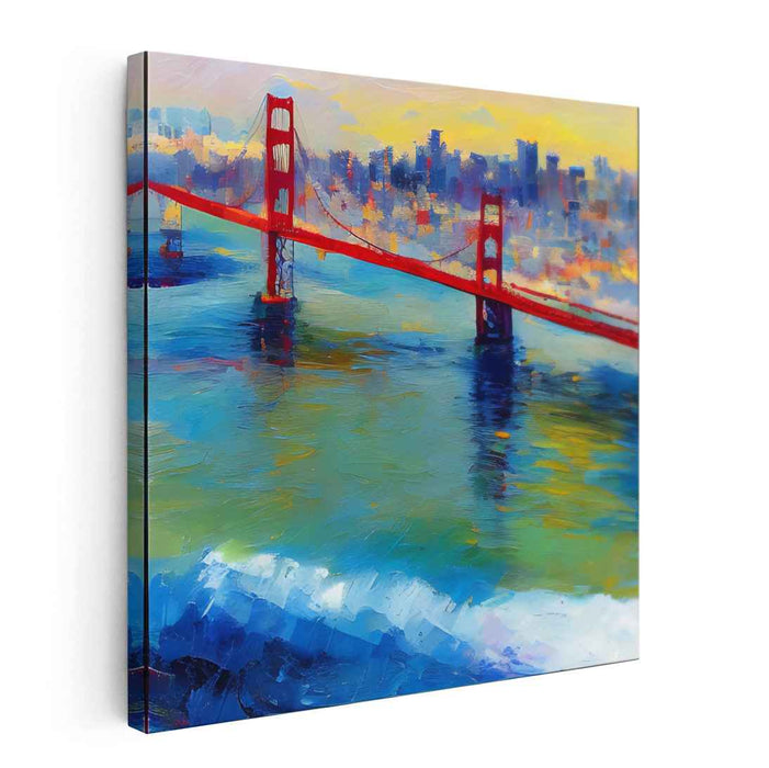 Abstract San Francisco Skyline #001