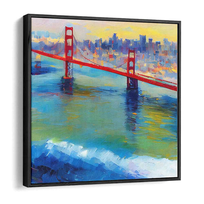 Abstract San Francisco Skyline #001