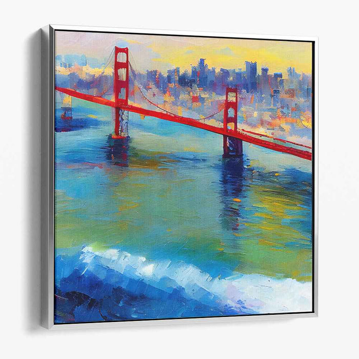 Abstract San Francisco Skyline #001