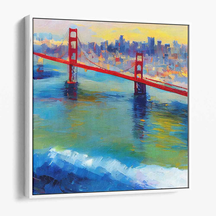 Abstract San Francisco Skyline #001