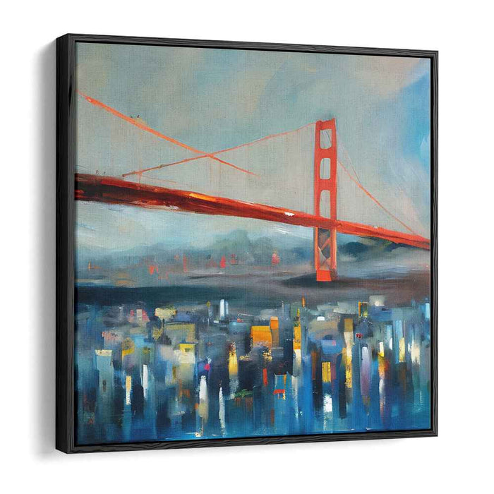 Abstract San Francisco Skyline #003