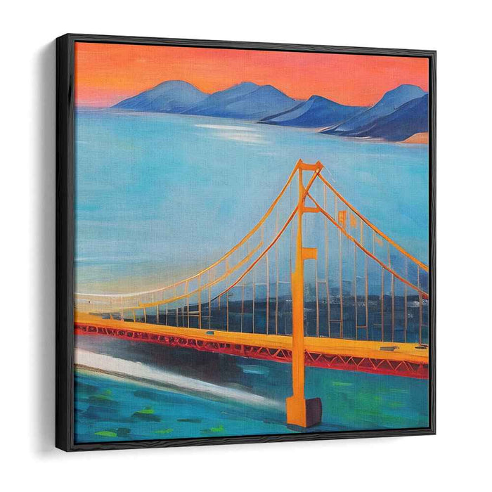 Abstract San Francisco Skyline #006