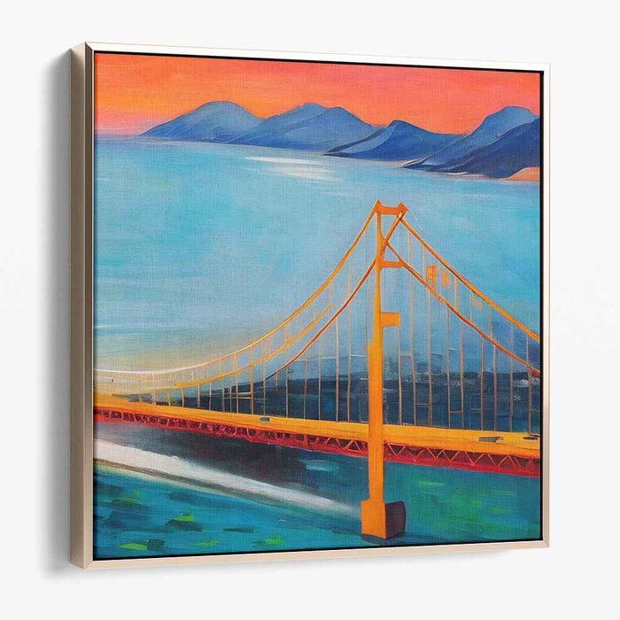 Abstract San Francisco Skyline #006