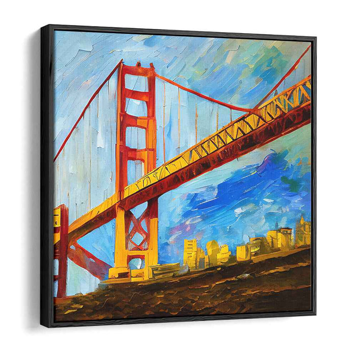 Abstract San Francisco Skyline #010