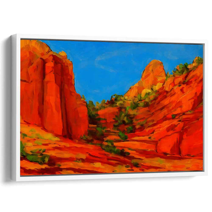Abstract Sedona Red Rocks #117