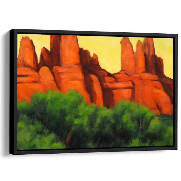 Abstract Sedona Red Rocks #118