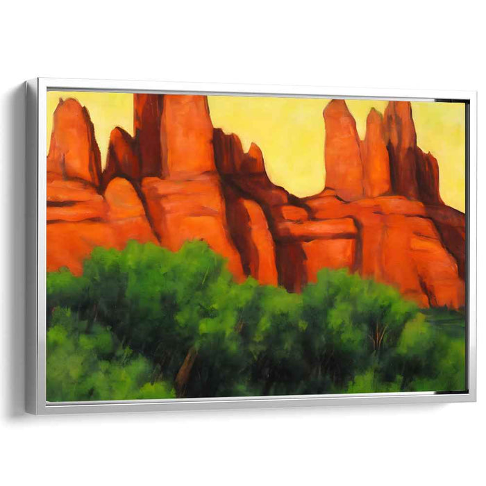 Abstract Sedona Red Rocks #118