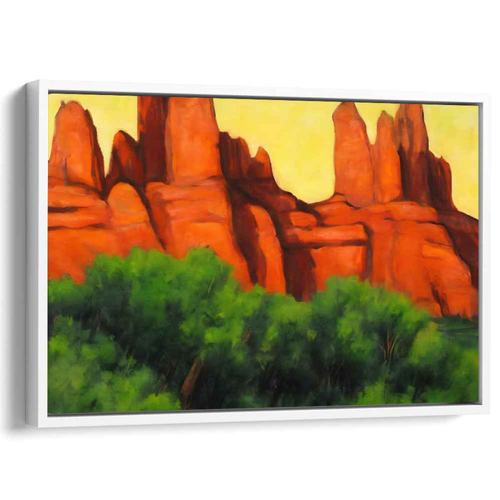 Abstract Sedona Red Rocks #118