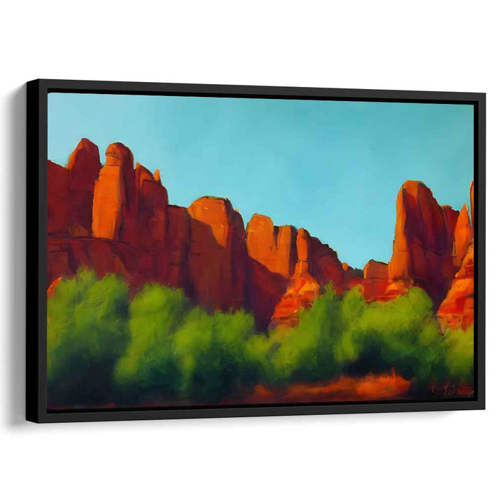 Abstract Sedona Red Rocks #119