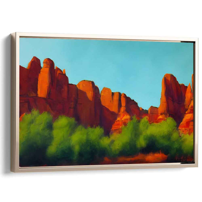Abstract Sedona Red Rocks #119