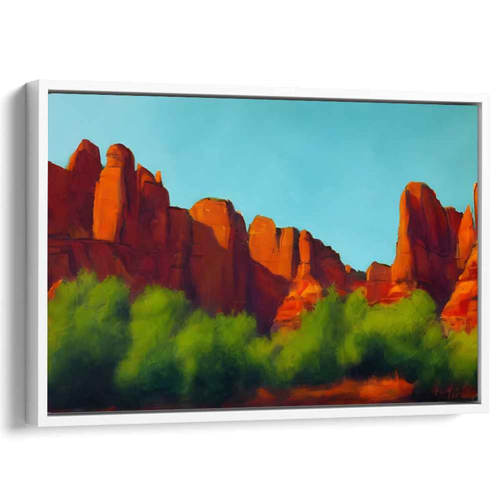 Abstract Sedona Red Rocks #119