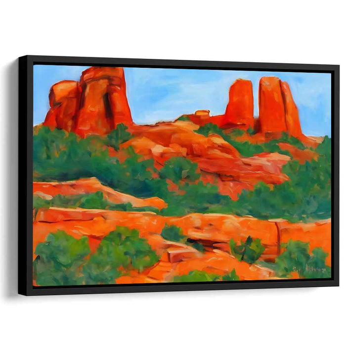 Ethereal Visions in Nature: A Vivid Landscape Masterpiece