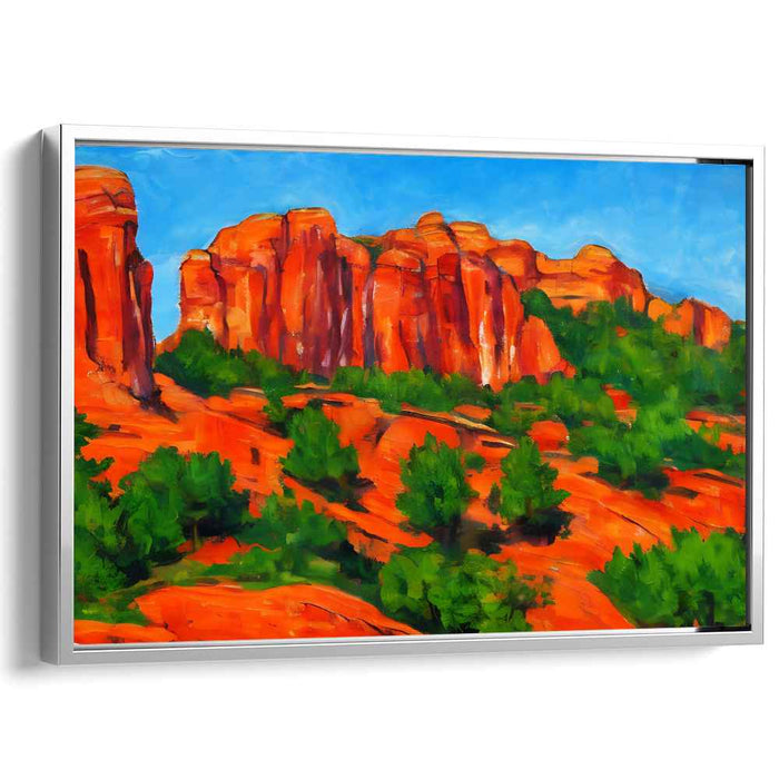 Horizon Essence: Vivid Landscape Canvas Art