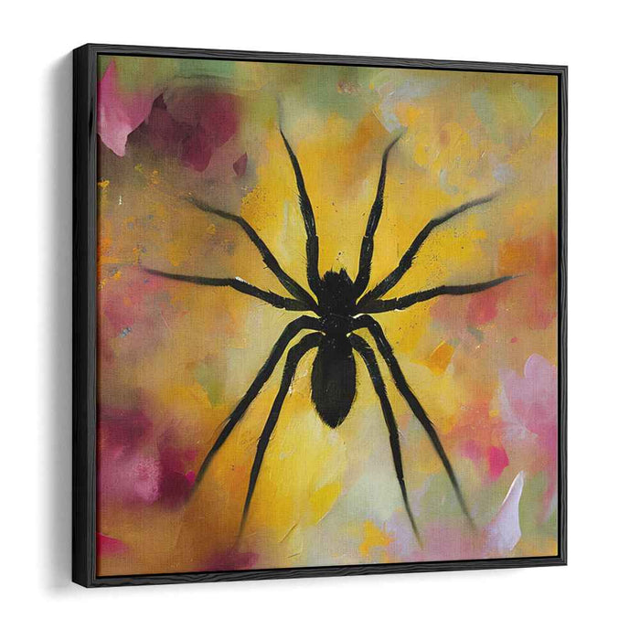 Mystical Arachnid: Abstract Spider Canvas Art