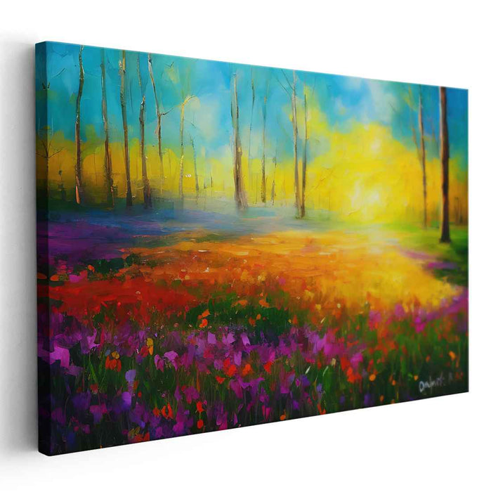 Wildflower Melodies: A Symphony of Wildflowers and Sunlight