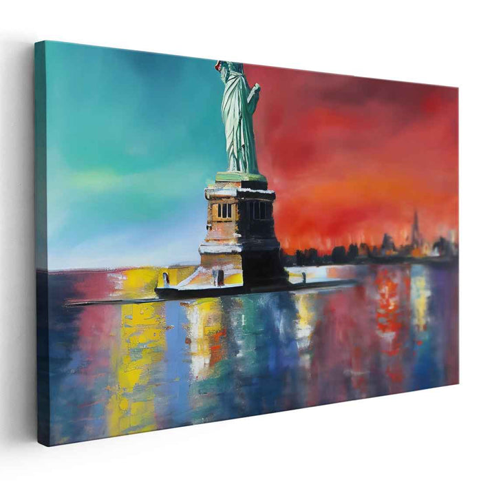 Abstract Statue of Liberty #109
