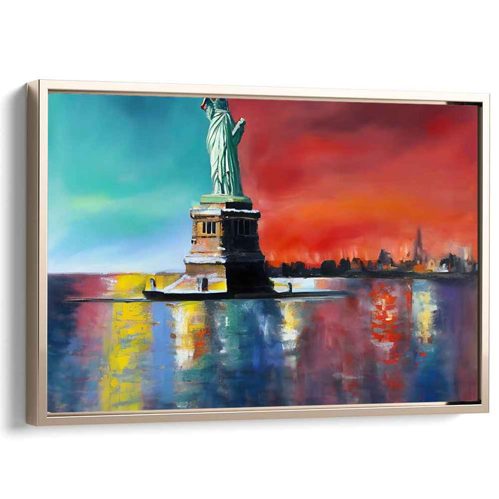 Abstract Statue of Liberty #109