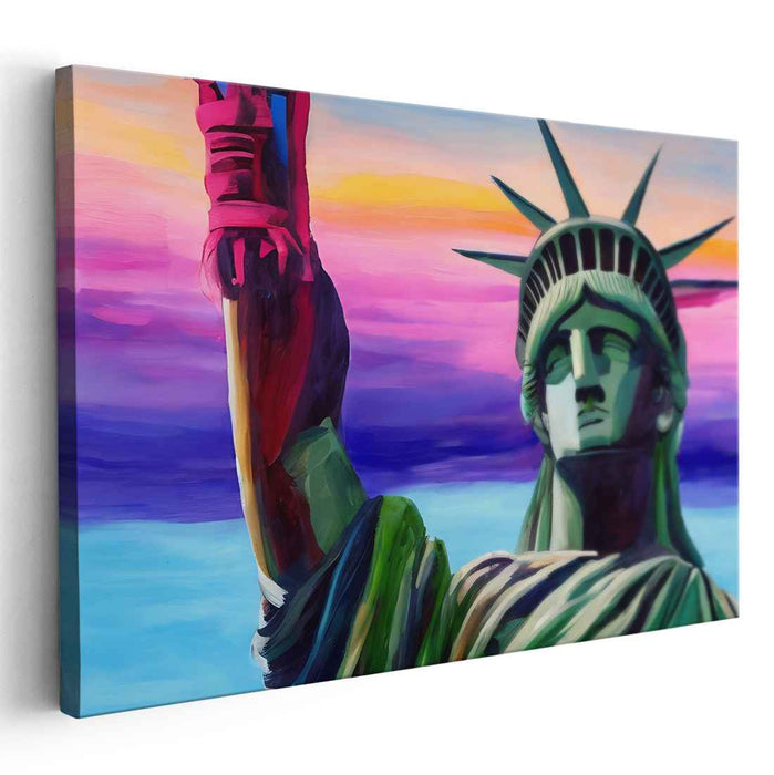 Abstract Statue of Liberty #115