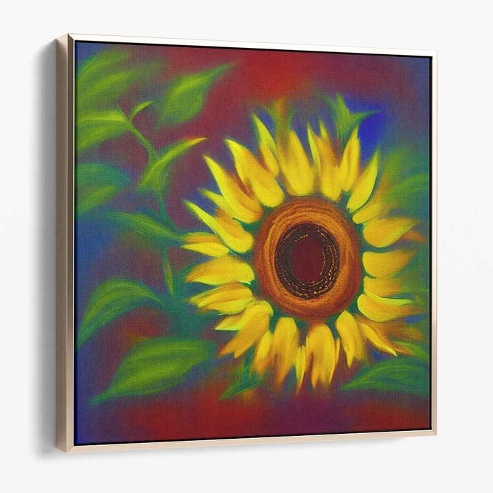 Abstract Sunflower #001