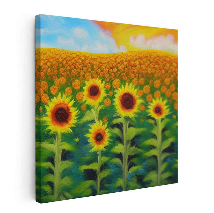 Abstract Sunflower #012