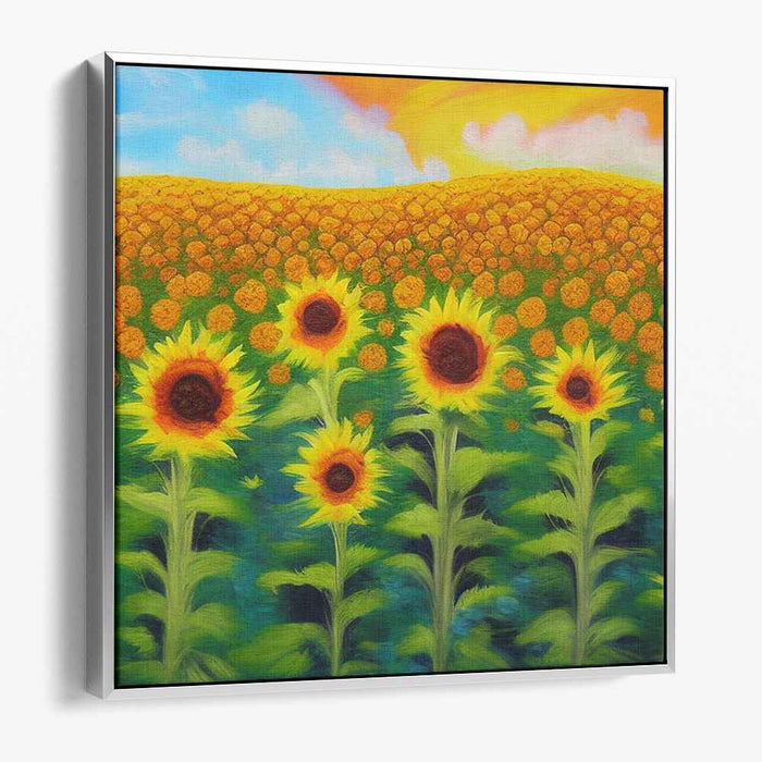 Abstract Sunflower #012