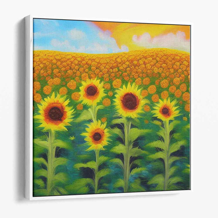 Abstract Sunflower #012