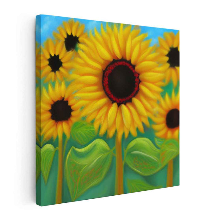 Abstract Sunflower #015