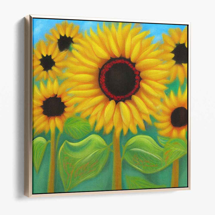 Abstract Sunflower #015