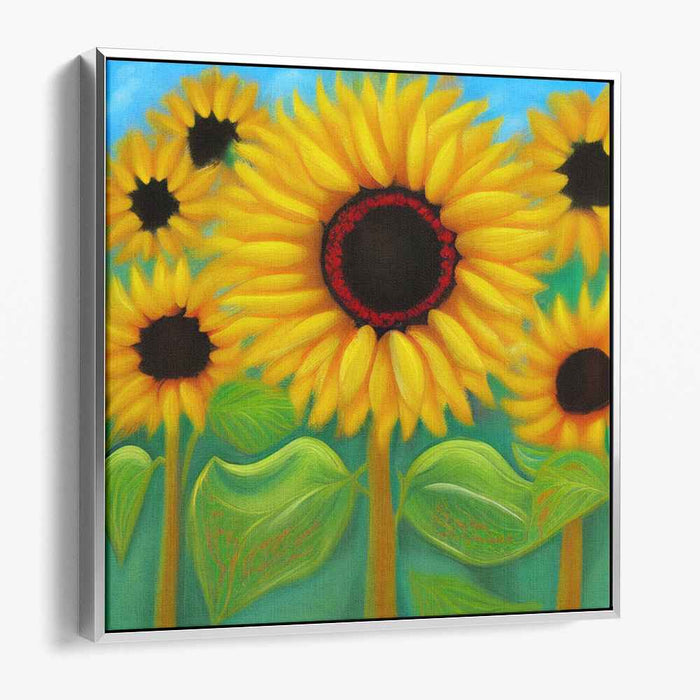 Abstract Sunflower #015