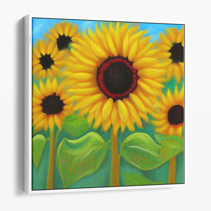 Abstract Sunflower #015